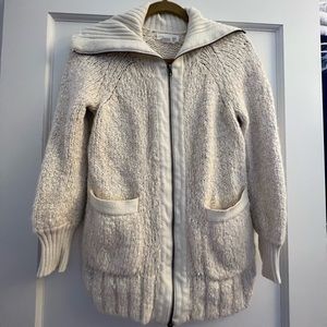 Anthropologie Zip-Up Sweater